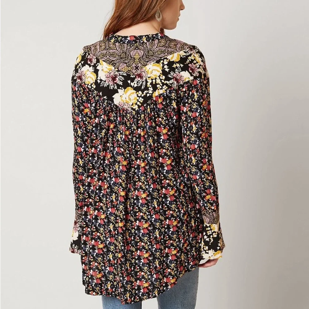 Free‎ People Wildflower Fields Tunic Sz S